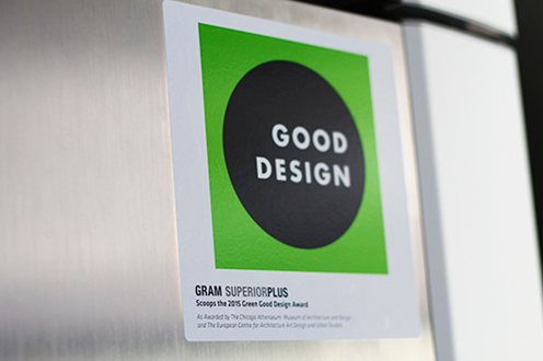 Good design award gram